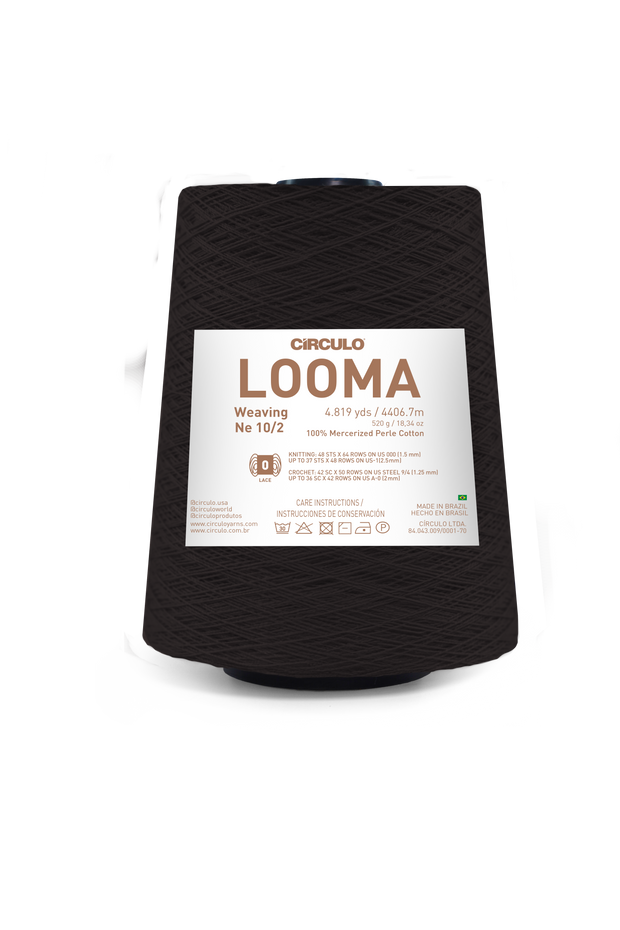 Looma 10/2 Mercerized Perle Cotton Weaving Yarn by Circulo