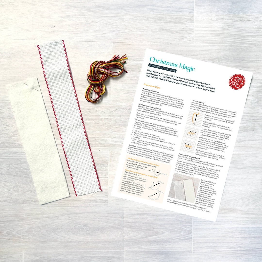 Christmas Magic Cross Stitch Bookmark Kit