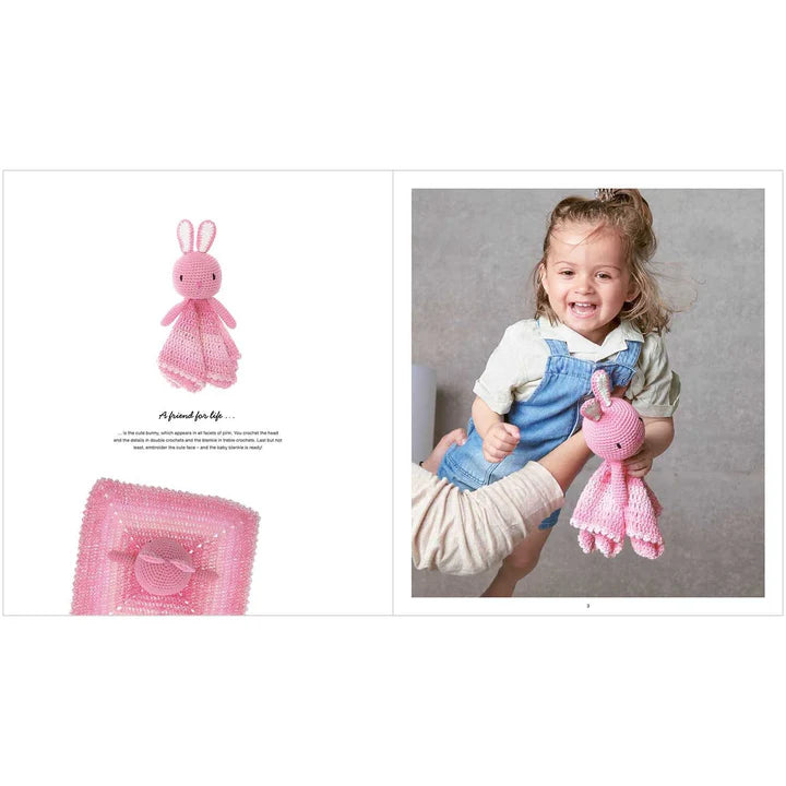 Ricorumi Baby Blankies Crochet Pattern Book by Rico Design