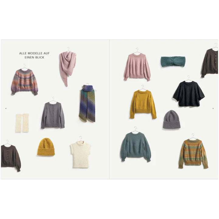 Top Down Knitting Special Pattern Book by Rico Design