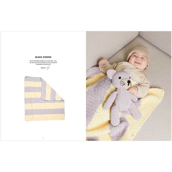 Baby Chenillove Knit &amp; Crochet Pattern Book by Rico Design