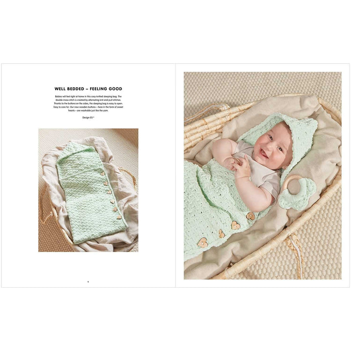 Baby Chenillove Knit &amp; Crochet Pattern Book by Rico Design