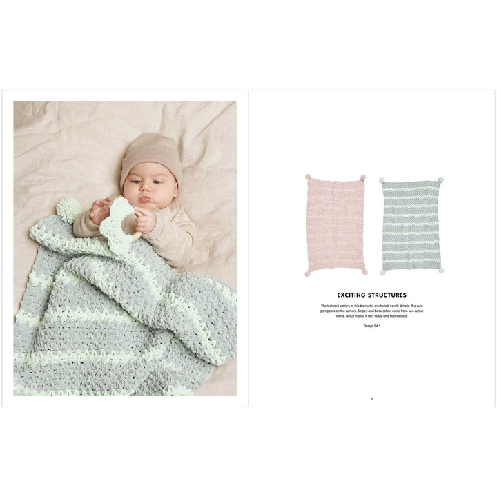 Baby Chenillove Knit &amp; Crochet Pattern Book by Rico Design