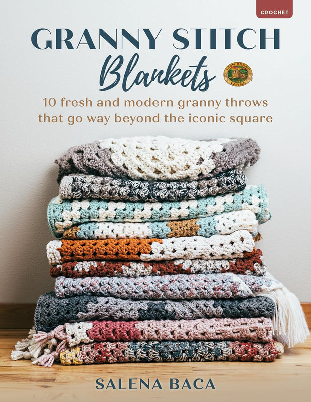 Granny Stitch Blankets: 10 Fresh and Modern Granny Throws That Go Way Beyond the Iconic Square  by Salena Baca