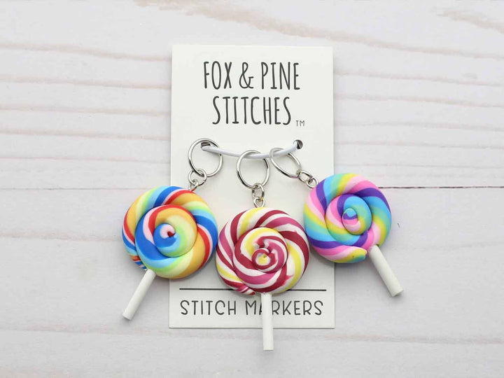 Lollipop | Stitch Markers