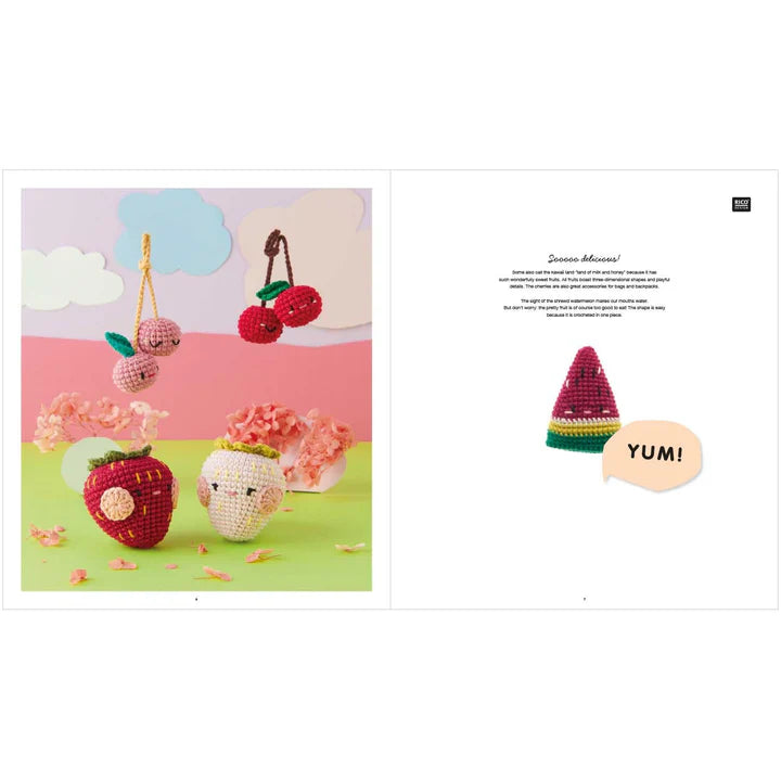 Ricorumi Kawaii Crochet Pattern Book by Rico Design