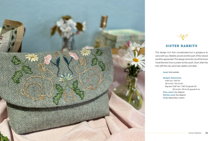 Wild Embroidery: 16 Botanical Designs Inspired by the Beauty of the Arts &amp; Crafts Movement