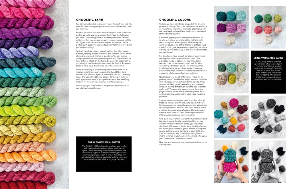 The Doodle Knit Directory 200 Mix &amp; Match Motifs and Patterns For Knitted Accessories by Jamie Lomax