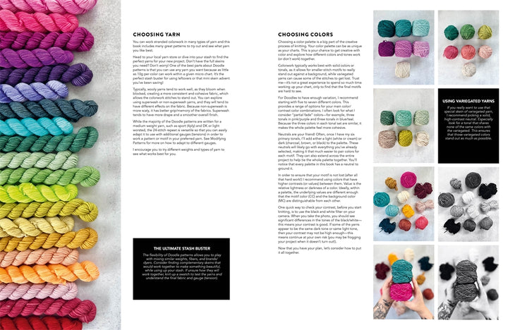 The Doodle Knit Directory 200 Mix &amp; Match Motifs and Patterns For Knitted Accessories by Jamie Lomax