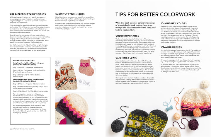The Doodle Knit Directory 200 Mix &amp; Match Motifs and Patterns For Knitted Accessories by Jamie Lomax