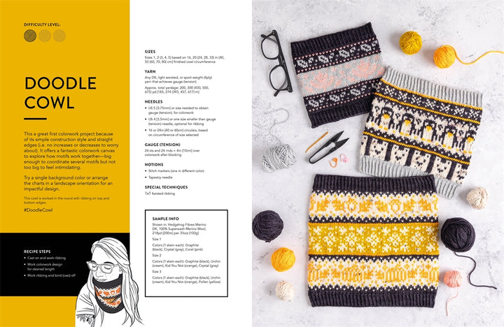 The Doodle Knit Directory 200 Mix &amp; Match Motifs and Patterns For Knitted Accessories by Jamie Lomax