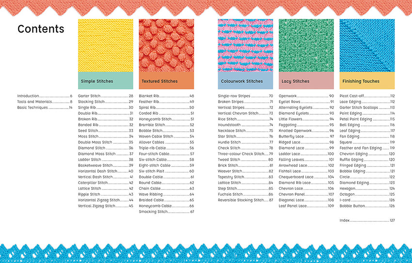 100 Essential Knitting Stitches by Val Pierce