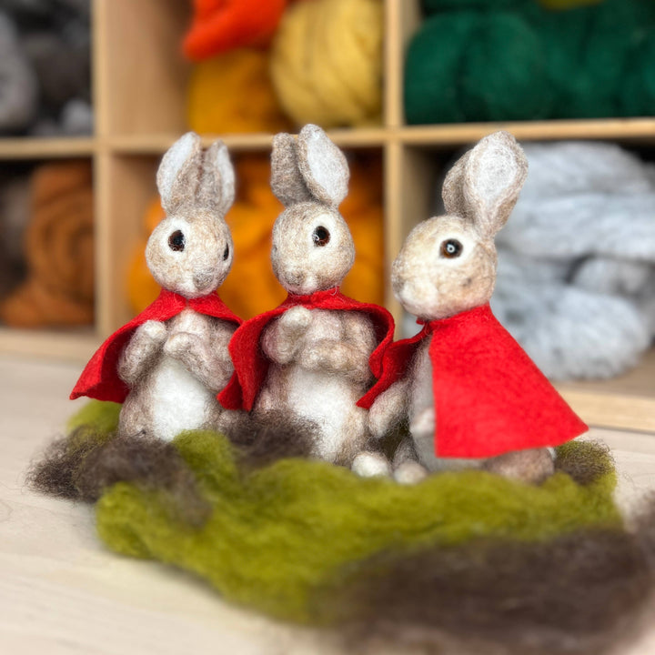 Beatrix Potter Flopsy Mopsy &amp; Cotton-tail Needle Felting Kit