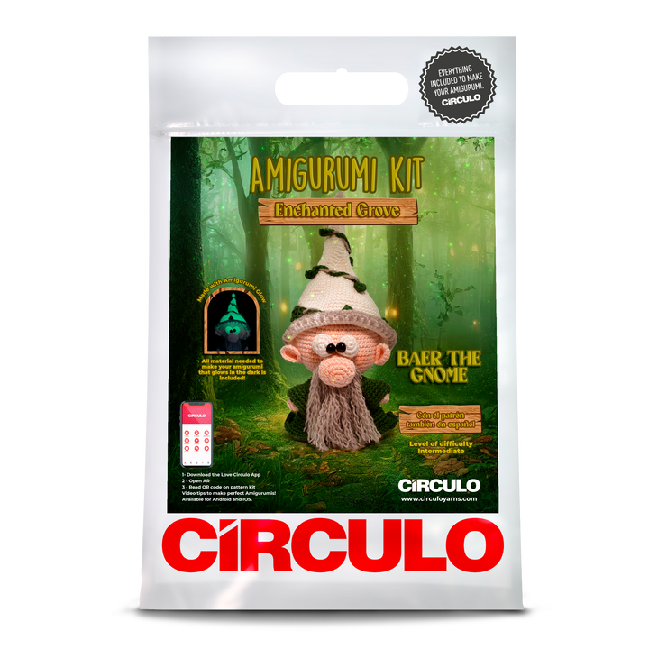 Amigurumi Kit Enchanted Grove Collection - Baer the Gnome by Circulo