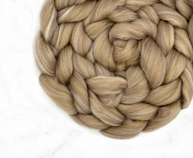 Bio-Nylon Wool Blend Roving by the Ounce - Potter's Wheel