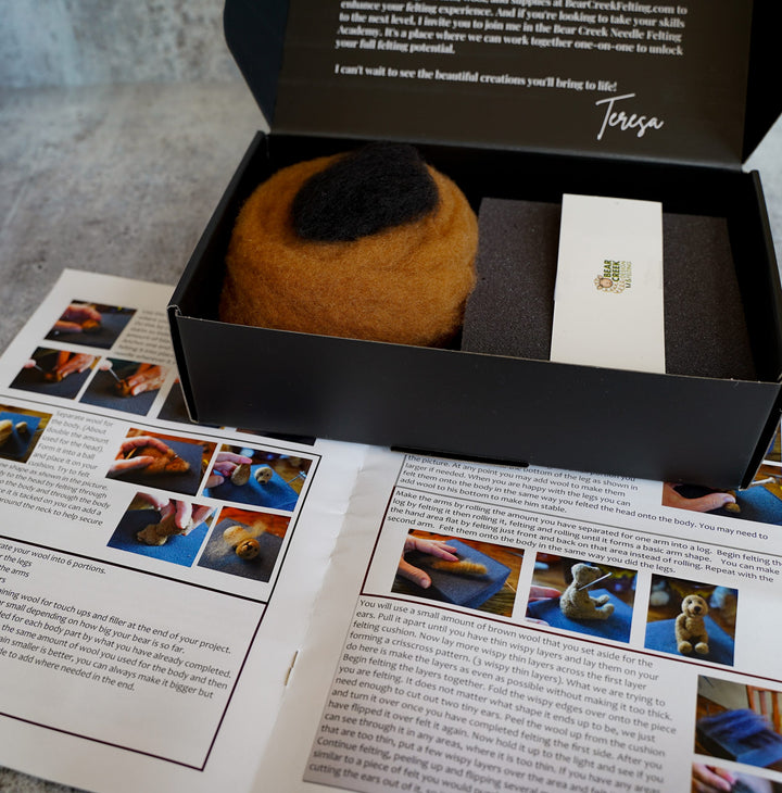 Bear Creek Felting - Felting Kits - Bear