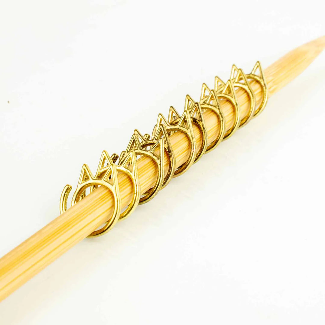Cat Clips - Simple Removable Stitch Markers by Twice Sheared Sheep