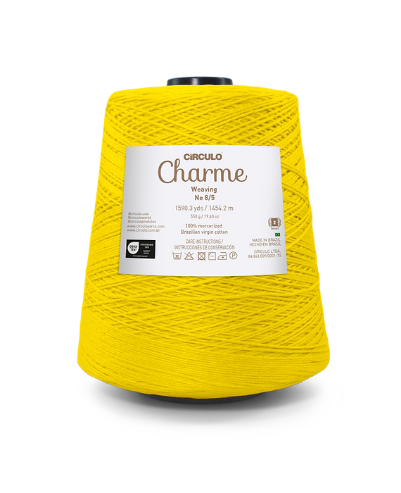 Charme 8/5 Mercerized Brazilian Virgin Cotton Weaving Yarn by Circulo