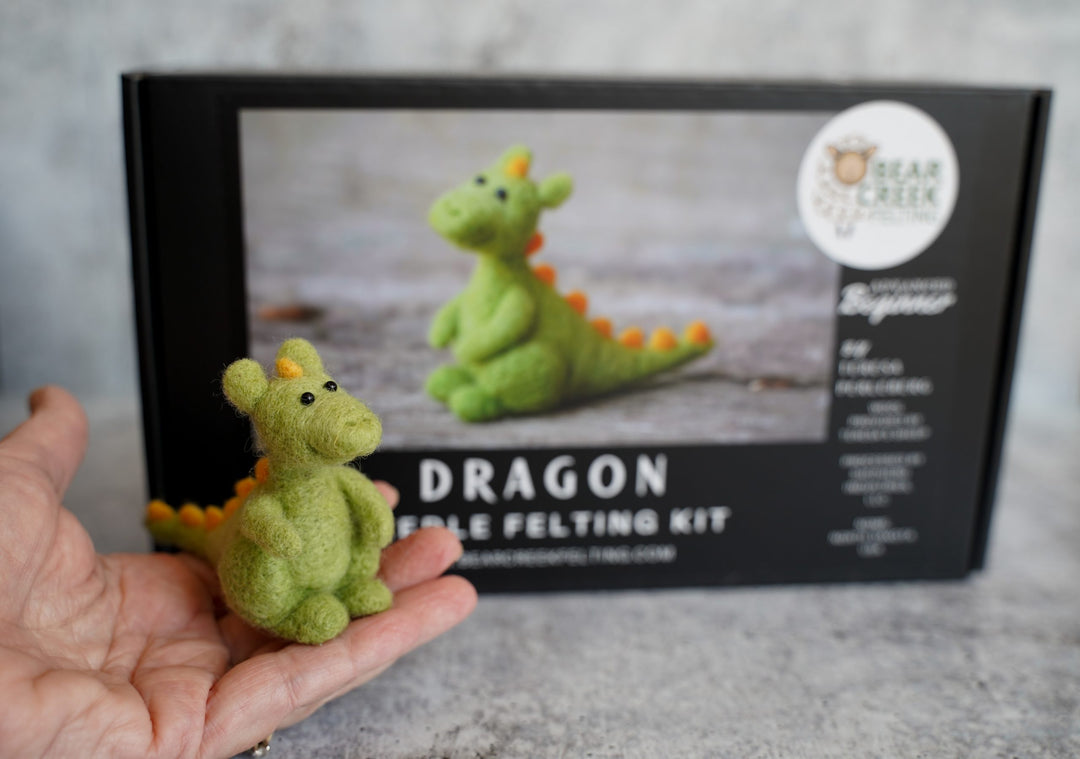 Bear Creek Felting - Felting Kits - Dragon