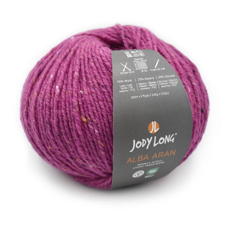 Alba Aran Tweed Yarn by Jody Long