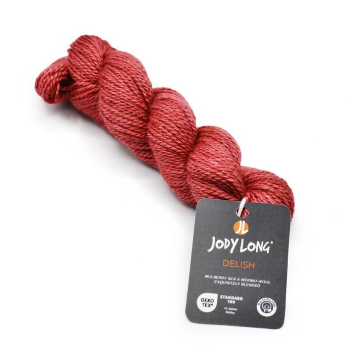 Delish - Wool and Silk Yarn by Jody Long