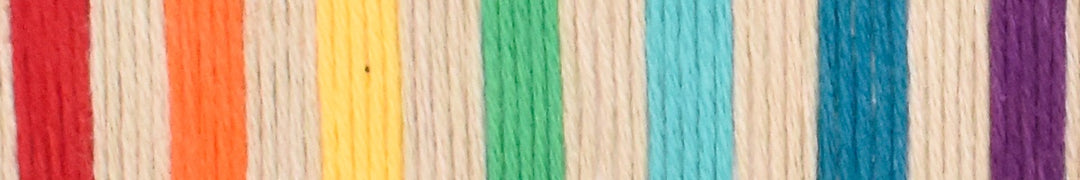 Rainbow Cake Organic Cotton Yarn by Queensland