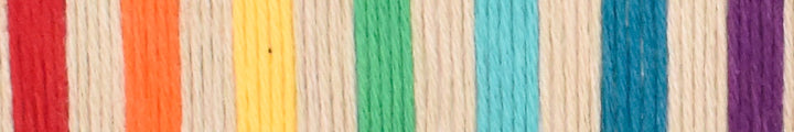 Rainbow Cake Organic Cotton Yarn by Queensland