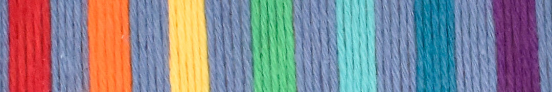 Rainbow Cake Organic Cotton Yarn by Queensland