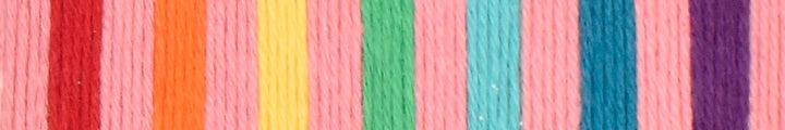 Rainbow Cake Organic Cotton Yarn by Queensland