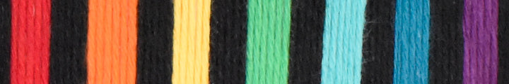 Rainbow Cake Organic Cotton Yarn by Queensland