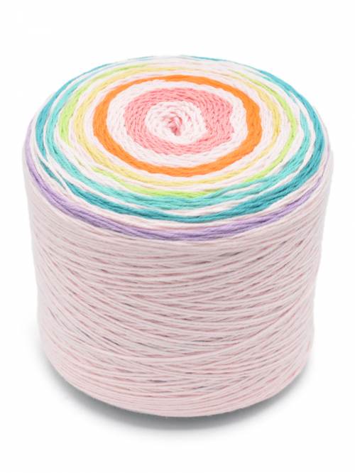 Rainbow Cake Organic Cotton Yarn by Queensland