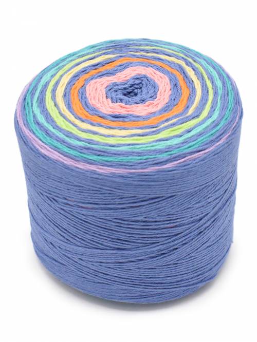 Rainbow Cake Organic Cotton Yarn by Queensland