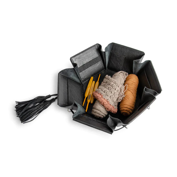 Evita Leather Embroidery case from Muud