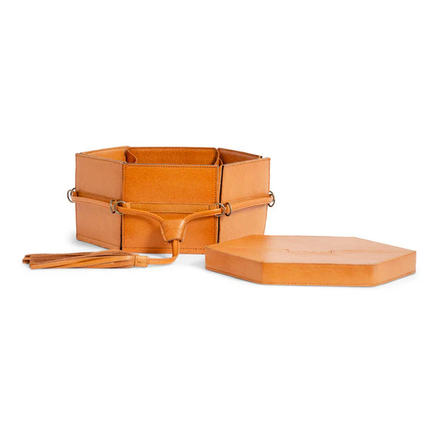 Evita Leather Embroidery case from Muud