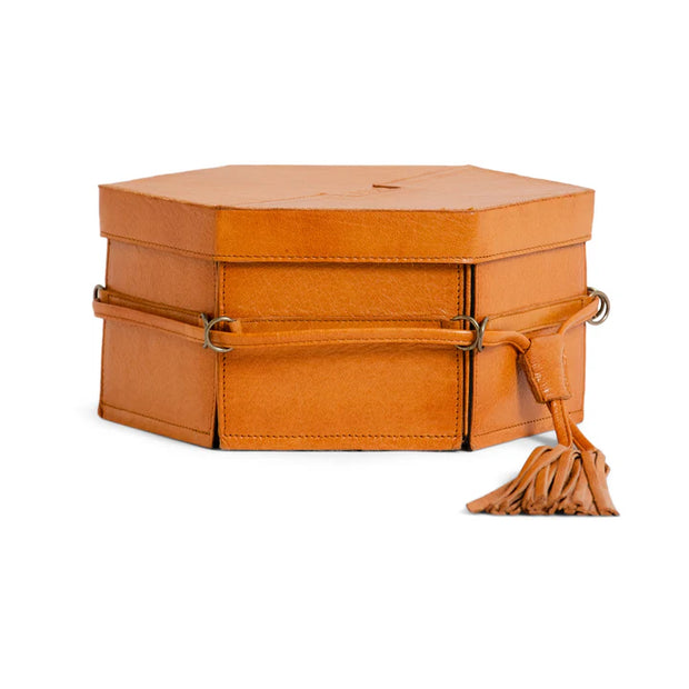 Evita Leather Embroidery case from Muud