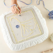 Natural White Frame Covers by The Oxford Company