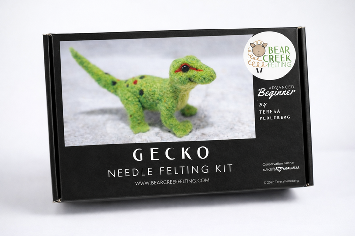 Bear Creek Felting - Felting Kits - Gecko