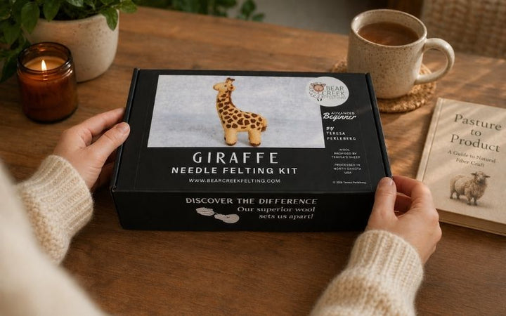 Bear Creek Felting - Felting Kits - Giraffe