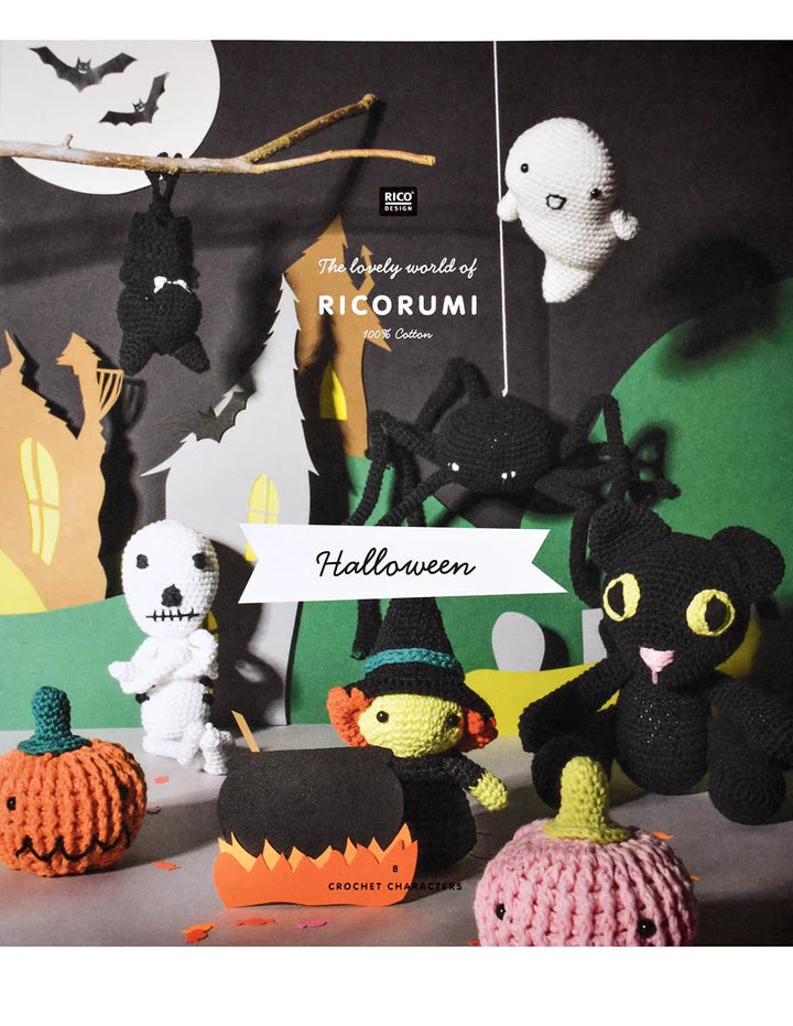 Ricorumi Halloween Pattern Book by Universal Yarn