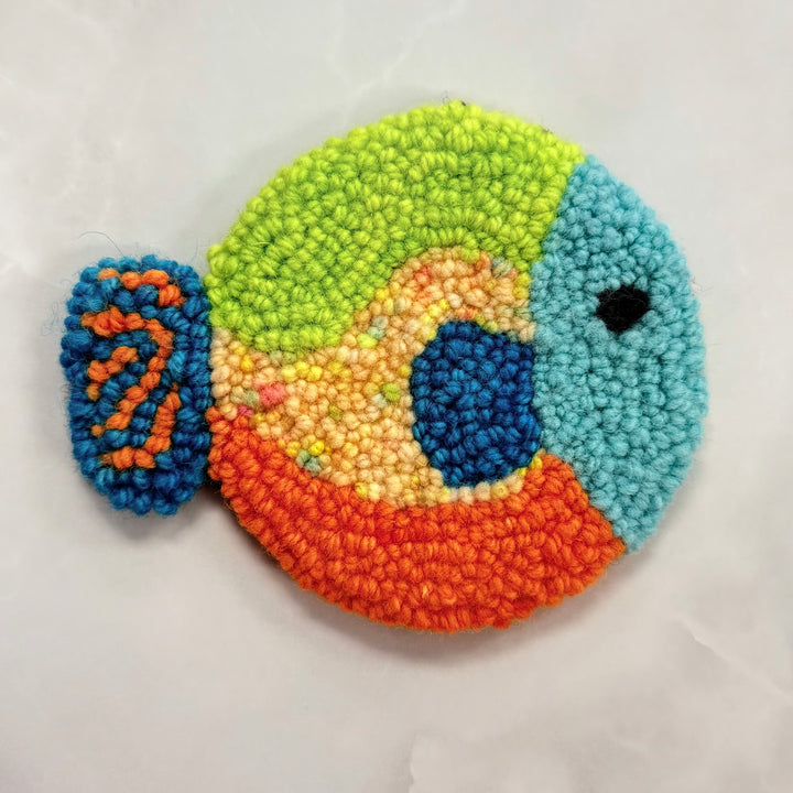 Colorful Fish Punch Needle Class with Kazuko Stone - Saturday, Oct 17th!