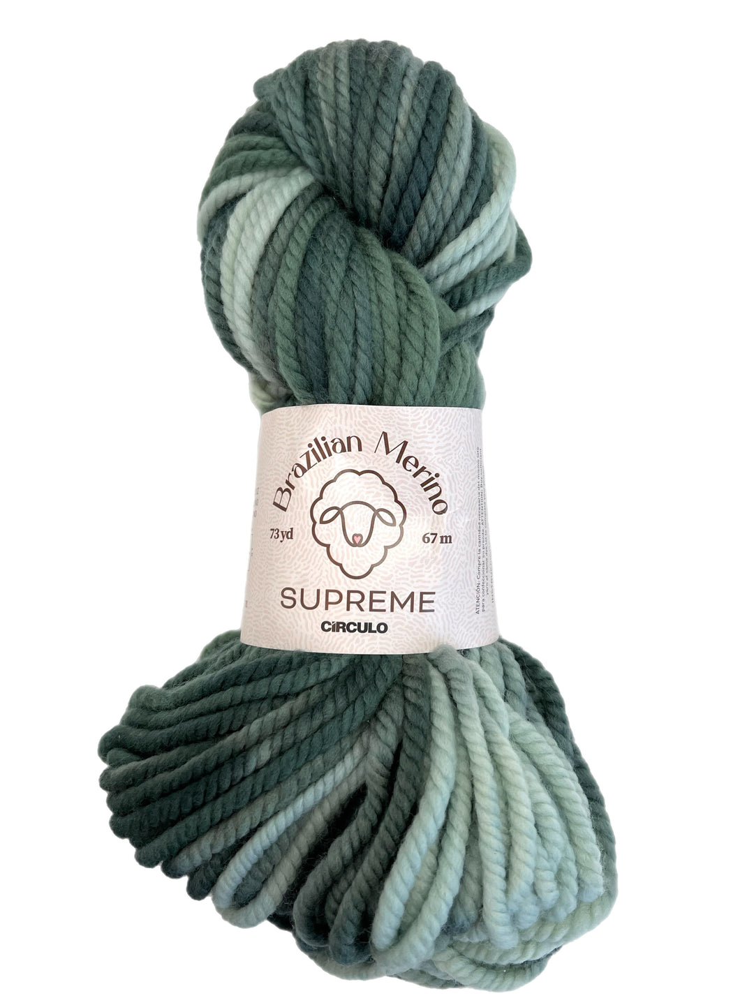 Brazilian Merino Supreme Super Bulky - 100% Merino Wool Yarn - from Circulo