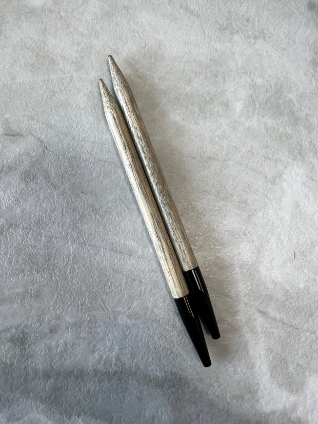 Lykke 5" Driftwood Interchangeable Knitting Needle Tips