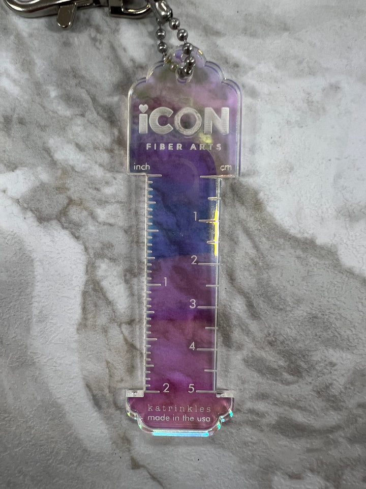 3-in-1 Gauge Combo Keychain (Needle Sizer, WPI Tool, Gauge Ruler)