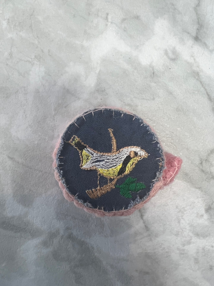 Wool Felt Measuring Tapes with Embroidery