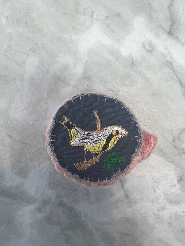 Wool Felt Measuring Tapes with Embroidery