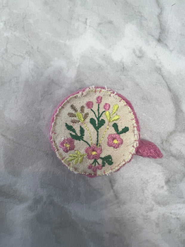 Wool Felt Measuring Tapes with Embroidery