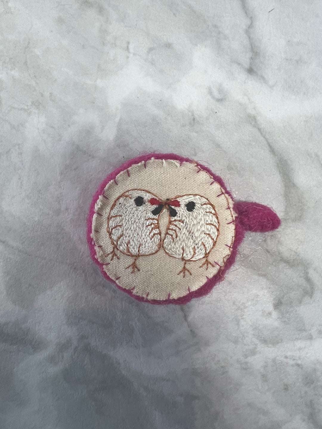 Wool Felt Measuring Tapes with Embroidery