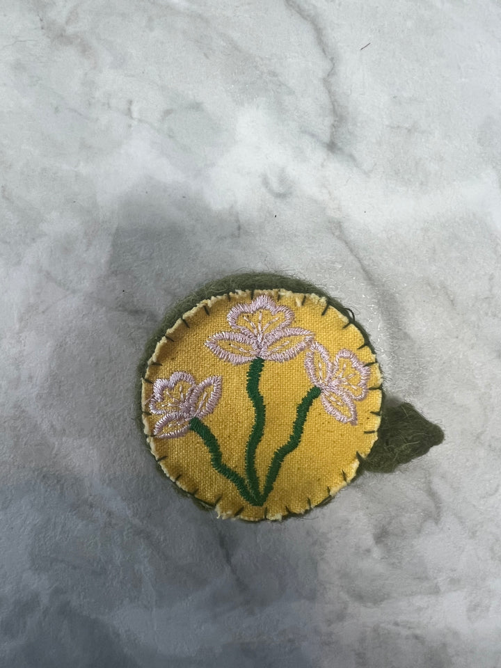 Wool Felt Measuring Tapes with Embroidery