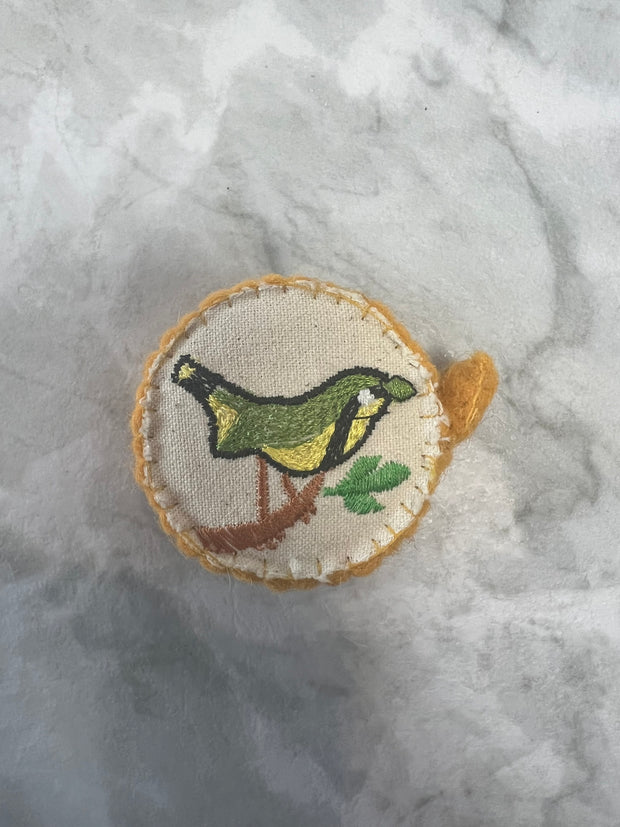 Wool Felt Measuring Tapes with Embroidery