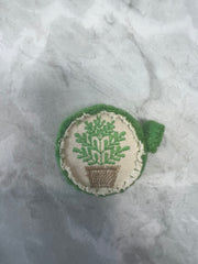 Wool Felt Measuring Tapes with Embroidery